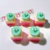 Accesorios de Resina Accesorios DIY Juguetes de Comida Materiales Hechos a Mano Pegamento de Crema Accesorios para el Cabello de Niños Colgantes Pequeños Galleta Mousse Pastel