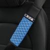 Cubierta de Hombro para Cinturón de Seguridad de Coche Transpirable con Pedrería de Diamante y Cuero, Cubierta Protectora, Comercio Transfronterizo AliExpress Amazon