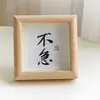 Novo Estilo Chinês Paz e Alegria Caligrafia Pequeno Porta-Retrato 4 polegadas Inauguração de Casa Novo Porta-Retrato para Casa Decoração Festiva Ornamento Presente
