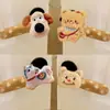 Capa Protetora Criativa para Maçaneta de Porta de Casa, Design de Cachorrinho e Pônei, Protetor de Porta Anticolisão Estilo Ins, Porta de Quarto Infantil, Decorações do Ano do Cavalo