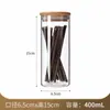 Frasco Sellado de Lujo Ligero, Frasco de Vidrio de Borosilicato Alto, Frasco de Almacenamiento de Té para Cocina con Tapa de Madera, Frasco de Almacenamiento, Frasco de Vidrio con Acabado de Gama Alta