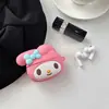 Adequado para capa protetora My Melody AirPods 4, capa de fone de ouvido Pro 3, protege fones de ouvido Bluetooth sem fio Apple de 4ª geração