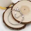 Venta transfronteriza pulsera de amor moda coreana chapada en cobre aceite pulsera de cuentas linda venta al por mayor directa