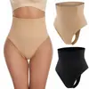 Fio Dental Fino para Comércio Exterior Calça Feminina com Levanta Bumbum Forte e Aperta Barriga com Corselete de Aço em Espinha de Peixe Cintura Média-Alta Modeladora