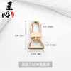 Adecuado para Hebilla Colgante de Bolso de Mahjong con Estampado Antiguo Lv, Hebilla de Repuesto para Correa de Bolso de Segunda Mano, Hebilla de Accesorios de Modificación de Herrajes para Bolso de Mujer