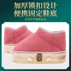 Zapatos de Moxibustión con Suela de Madera Sólida para Caminar Zapatos Finos Portátiles para el Hogar con Calefacción de Moxibustión Zapatos con Control de Temperatura en la Suela para Preservar la Salud