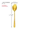 Cuchara y Tenedor Integrados de Doble Propósito Acero Inoxidable 304 Hogar Restaurante Cuchara para Ensalada Tenedor para Pasta Cuchara Mango Largo Cuchara y Tenedor Portátiles para Comer