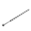 Catéter uretral metálico roscado, tapón uretral metálico, acero inoxidable, para hombres gay, estimulación uretral, dispositivo de inserción, ayuda para la masturbación