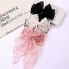 Fábrica de Accesorios para el Cabello Personaliza Pinzas para el Cabello de Moño Populares Transfronterizas y Pasadores, Pinzas para el Cabello de Moño de Tela Estilo Coreano para el Día a Día y Pasadores