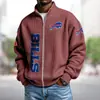 Sudadera Deportiva con Capucha y Cremallera de Talla Grande, Estilo Holgado, Estampado Digital 3D, Camisetas de Equipo de la NBA Transfronterizas Europeas y Americanas