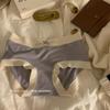 Ropa interior para mujer sin costuras de cintura media de algodón puro con entrepierna antibacteriana modal delgada transpirable para niñas cumpleaños shorts triángulo