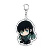Llavero Colgante de Acrílico de Tanjiro y Nezuko Merchandising de Anime Personalizado Artículos en Stock para Dropshipping