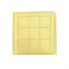 Caja de Bandeja Pequeña de Chips de Cristal Debajo de 1 mm, Caja de Chips Antiestática de 2 pulgadas 4 pulgadas Caja Tipo Waffle Caja para Wafer Caja para Chips Desnudos