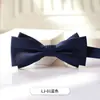 Pajarita para Hombre Boda Novio Padrino Banquete Fiesta Cabeza Plana Pajarita Vestido Formal Casual Negocios Caballero Doble Corbata