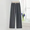 Pantalones para Mujeres de Mediana Edad y Mayores para Primavera, Otoño e Invierno, Nuevos Elegantes de Cintura Alta Forrados de Polar Casual Holgados Largos para Uso al Aire Libre