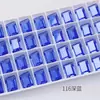 Açúcar de Pedra Transparente Grande Dongzhou 14*10 Fino K9 Ponta Afiada de Ângulo Reto Inferior Unha Artística Diamante Unha Artística Diamante Acessórios de Joalheria 10 Peças