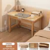 Mesa de Estudo Infantil em Madeira Maciça Quarto Mesa de Casa Estante Mesa Integrada Simples Moderna Mesa de Estudo Escrita para Estudantes