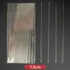 Aguja de Acero para Enhebrar Cuentas Ultra Finas de 0.1 mm Herramienta DIY para Joyería Aguja de Apertura para Pulsera Aguja para Enhebrar Cuentas de Agujero Pequeño