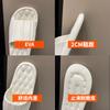 Pantuflas Eva para Mujer, Color Sólido, Sencillas, Adecuadas para Usar al Aire Libre, Hogar, Baño, Suela Suave, Antideslizantes, Transpirables, Diseño Hueco