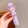 Diadema de velcro para niña, linda pegatina de flequillo Kulomi para niña, artefacto para clasificar cabello roto, horquilla para el cabello, tocado