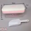 Bandeja de Hielo de Silicona Hello Kitty Dibujos Animados Grado Alimenticio Molde para Cubitos de Hielo Prensados Fabricación de Hielo Casera Caja de Almacenamiento de Hielo Modelo Suave