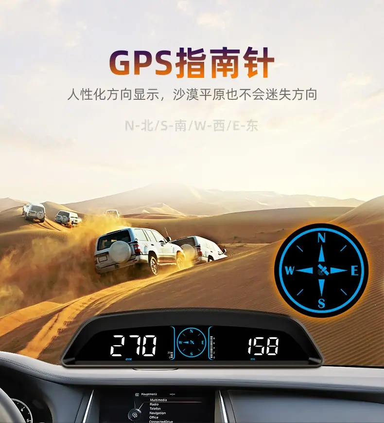 GPS抬头显示器