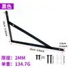 Suporte de Parede de Cantoneira Triangular Suporte de Carga Suporte Fixo de Ângulo Reto Suporte para Prateleira Tripé de Ferro Suporte de Tripé