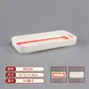 Mesa de Hot Pot Rústica Estilo Hombre Derretido, Tazones de Cerámica Melamínica Resistentes a la Rotura, Platos para Aceite y Platos para Carne de Res Fresca