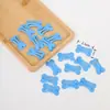 Clips para el pelo de niños con forma de hueso de colores accesorios para el pelo de guardería pasadores para el pelo lindos pasadores de dibujos animados mini accesorios para el pelo de metal pintado