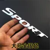 Deporte Versión Deportiva Logo de Coche Modificado Sport Metal 3D Estéreo Calcomanía para Coche Etiqueta Trasera Etiquetado de Coche Panel de Puerta Etiqueta Lateral