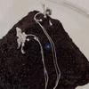 Clip para oreja con borla de estilo dulce y genial con diseño de nicho de metal, mariposa inteligente, personalizado, estilo frío, clip para oreja con forma de hueso
