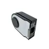 Fechadura de Porta de Vidro Esférica em Liga de Alumínio Preto Branco Fechadura Esférica Neutra Interna Porta Simples Dupla Aberta Fechadura de Porta de Escritório