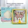 Ímãs de geladeira Rizhao com fontes metálicas, lembranças de viagem, produtos culturais e criativos da moda, presentes no atacado
