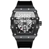 Reloj de Cuarzo de Moda Binbond con Forma de Barril, Reloj Deportivo Hueco para Hombre, Transmisión en Vivo Transfronteriza, Dropshipping