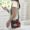 Celebración de Internet de Verano HINEZHA Bordado Popular Moderno Bolsa de Nylon para Teléfono Móvil Ocio Transfronterizo Combinación con Todo Bolso de Hombro para Ir al Trabajo