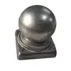 Tampa superior tampa de topo tampa de cabeça de bola tampa de tubo quadrado acessórios de corrimão tampa decorativa de ferro forjado tampa decorativa tampa de cabeça cilíndrica tampa de tubo redondo tampa de tubo