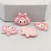 Accesorios Brillantes de Resina de Dibujos Animados Melody Pegamento Cremoso Material de Parche para Joyería de Papelería Peineta Funda de Teléfono Celular DIY