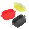 Bandeja de Silicone para Air Fryer, Tapete de Silicone para Air Fryer Resistente a Altas Temperaturas, Filtro de Óleo, Tapete de Assar Fácil de Limpar