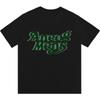 Camiseta blanca de algodón pesado estilo americano de 260 g, camiseta de manga corta de verano para hombre, cuello redondo, camiseta de algodón de media manga