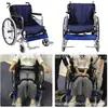 Almohadilla de Transferencia para Silla de Ruedas para Levantar Personas Mayores Arriba y Abajo de las Escaleras, Cinturón de Transferencia para Pacientes en Silla de Ruedas, Camilla Suave, Ayuda para Levantar