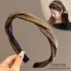 Diadema Trenzada de Nuevo Estilo para Mujer con Pedrería, Borde Estrecho, Pinza para el Cabello Simple de Alto Agarre, Diadema para Lavarse la Cara, Accesorio Versátil para el Cabello