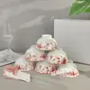 Venta al por mayor transfronteriza Vajilla de Porcelana Ósea Dijia Serie Ruyi Tigre Plato para Comida Occidental de Hotel Plato para Bistec Plato para Taza Plato para Bol Cuchara Vajilla