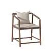 Mesa de Té Estética Dinastía Song Cama Arhat Combinación Estilo Chino Oficina Casa de Té Cabina de Madera Maciza Recepción de Lobby Mesa y Sillas para Preparar Té