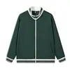Chamarra de Béisbol con Bloques de Color y Cuello Alto de Algodón de Isla 330g Sudadera con Cuello Alto Ropa Exterior de Moda con Cremallera para Hombres y Mujeres Se Puede Imprimir Logo