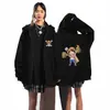 2025 Invierno Hzw Nuevo Luffy Anime Periférico Sudadera con Cremallera Bidimensional Otoño e Invierno Chaqueta de Forro Polar Cosplay