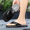 Chanclas de Dropshipping para Hombre Verano Nuevo Ropa Exterior Antideslizante Playa Deportes Chanclas para Hombre Resistentes al Desgaste Sandalias Vietnamitas para Exterior