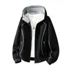 Sudadera con capucha y cárdigan Sudadera deportiva para entrenar Traje de hombre Nuevo conjunto casual holgado de dos piezas Otoño 2027 para hombre