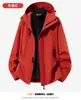 Chaqueta 3 en 1 Dios de la Lluvia para Exteriores, Cortavientos, Impermeable, Ligera, Abrigo de Capa Dura para Hombre, Chaqueta de Montañismo de Una Sola Capa para Viajar a Xizang