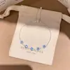 Pulsera con colgante de estrella de circón fresca y delicada estilo coreano, diseño único, exquisita y simple, elegante accesorio para la mano
