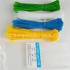 Abrazadera de cable autoblocante GB 100/paquete 2.5*150 banda de nailon color abrazadera de cable verde azul amarillo blanco abrazadera de cable